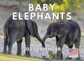 Baby Elephant Calendar 2027 Monthly Wall Calender 12 Month