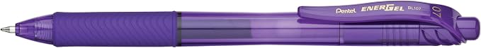 Pentel EnerGel-X Retractable Gel Pen, (0.7mm) Med. Line, Red Ink, 72-PK Canister (BL107PC72V)