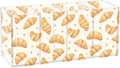 Croissant Bread Acrylic Pencil Pen Holder Desk Accessories Holder, Cosmetic Brush Organizer Modern Design Desktop Stationery Organizer for Office School and Home 7.87 x 2.48 x 3.54 In