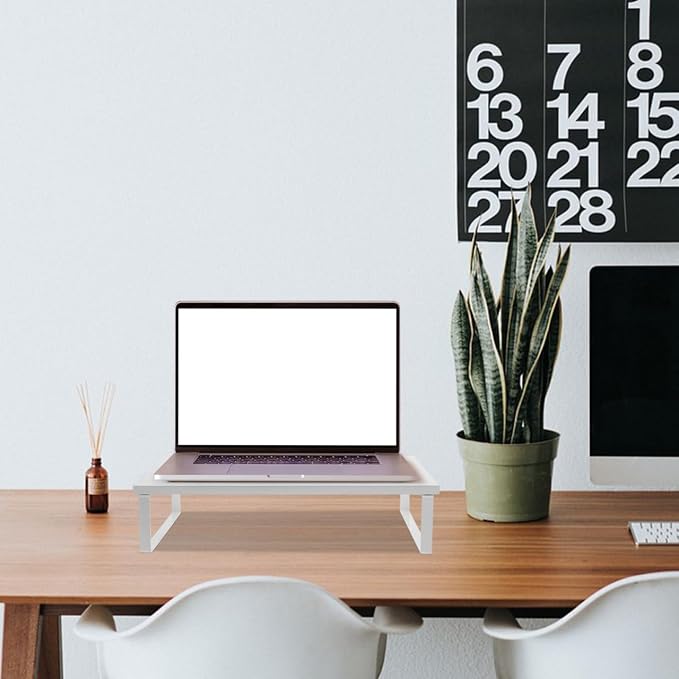 ARTIBETTER Monitor Stand Riser for Desk with Storage Space 15.75X7.87X3.14 Inch Computer Monitor Lift Ergonomic Viewing Desktop Riser for Home Office
