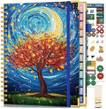 Academic Planner 2026-2027, Hardcover Weekly and Monthly Calendar Planner from July 2026 - June 2027, 8.5" x 11" A4 Large Daily Agenda with Tabs, College School Organizer for Student Teacher, Cosmic Tree of Life