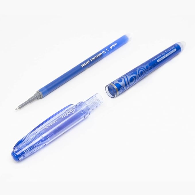 Pilot Frixion Point Erasable Rollerball 0.5 mm Tip - Black, Pack of 5