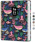 Planner 2026-2027, Monthly & Weekly Jul 2026-Jun 2027 Calendar Planner