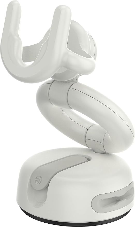 PopSockets Car Vent Phone Mount- White | Air Vent Clip, Compatible with PopSockets, Hands-Free, White