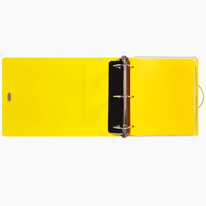 Avery UltraDuty SDS Binder Kit, 3 Inch 3 Ring Binder, A-Z Dividers, Sheet Protectors (77714)