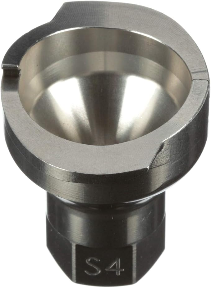 3M PPS Series 2.0 Adapter #S4, 26005, 12 mm Female, 1.0 mm Thread | Connects Several Paint Gun Brands to PPS 2.0 Paint Spray System; 1 Pack