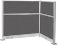 Versare Pre-Configured Hush Panel Electric Cubicle | Workstation Divider Walls | Cubicle Privacy Panels | Office Partition Walls