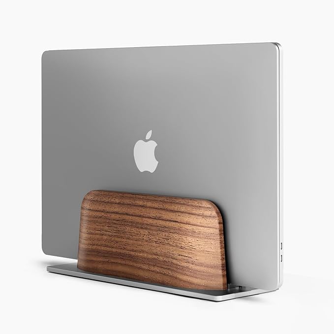 UPERGO Desktop Vertical Laptop Stand and Headphone Stand