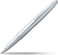 Cross ATX Refillable Rollerball Pen Presented in a Luxury Gift Box - Medium Point, Black Ink, Pure Chrome