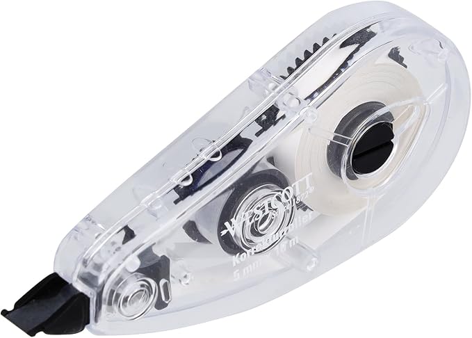Westcott Correction Roller Correction Mouse with White Correction Layer 10 m x 5 mm Precise, High Coverage and Immediately Writeable E-743918 00