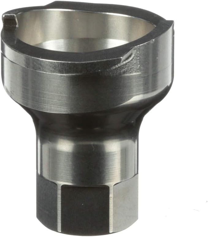 3M PPS Series 2.0 Adapter #S4, 26005, 12 mm Female, 1.0 mm Thread | Connects Several Paint Gun Brands to PPS 2.0 Paint Spray System; 1 Pack
