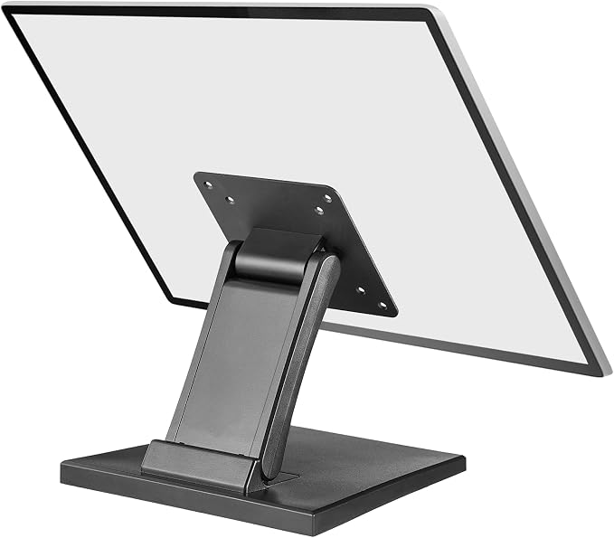 Adjustable LCD TV Stand Folding Metal Monitor Desk Stand with VESA Hole 75x75mm&100x100mm (WS-03A2)