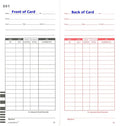 1000 Time Cards Compatible with Lathem 7000E & 7500E Calculating Clocks, E7