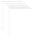 Guakicae 100 Sheets White Cardstock 8.5 x 11 Certificate Paper 80lb | Heavyweight White Card Stock Printer Paper for Cards Making, Wedding Invitations, Crafting, Memus, Anniversary