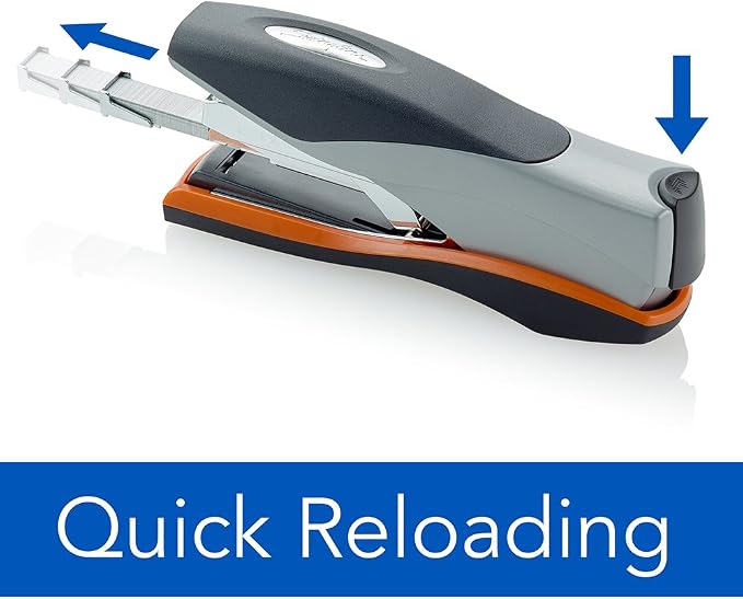 Swingline Optima Stapler Full Size Black/Silver | 40 Sheet Capacity | Reduced Effort | Jam Free | Pack of 6