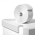 Edge Protector,Baby Proofing Baby Edge Protector Strip Safety,Soft Rubber Foam Padding,Edge Corner Guards Protector Corner Edge Bumpers for Furniture (White, 16.4Ft x 3.15" W x 0.31" Th)