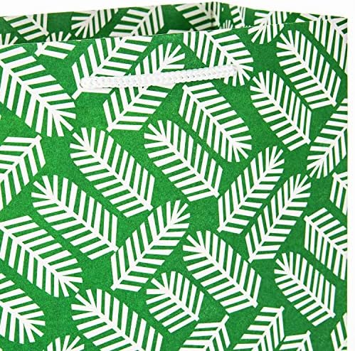 Hallmark Christmas Gift Bags, Assorted 12-Pack (Red, Green, Blue)