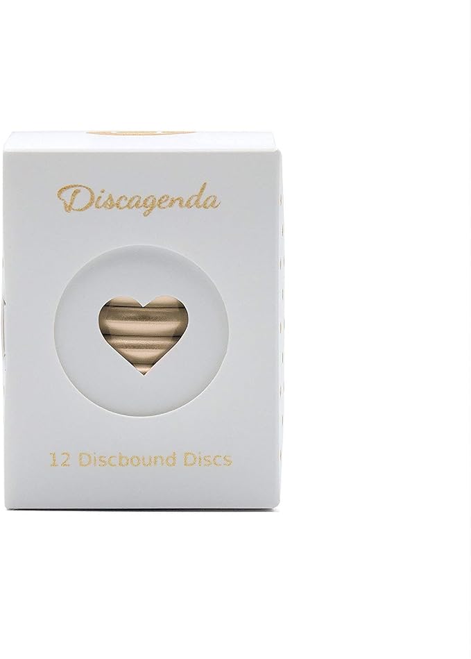 Discagenda Discbound Discs (Gold, 12 Piece 1.65in)