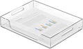 Acrylic Letter&A4 Paper Tray, Clear Desk Organizer, Multi-Function File Tray, Accessories Sorter for Papers, Documents, Magazines, Folders, Notebooks - 12.2'' x 9.25'' x 2'' (Horizontal)