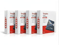 Staples 2" 3-Ring View Binder, D-Ring, White, 4/Pack
