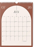 Karto Wall Calendar 2026-2027 8.5x11 in - Boho Color | July 2026 to December 2027, Vertical, Boosts Productivity, Easy Monthly Planning