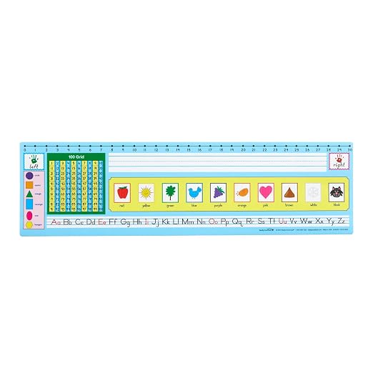 Really Good Stuff Zaner-Bloser 100-Grid Desktop Helpers, 24-Pack