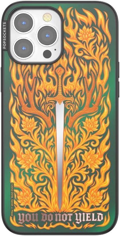 PopSockets iPhone 13 Pro Max Phone Case w/MagSafe- Fireheart