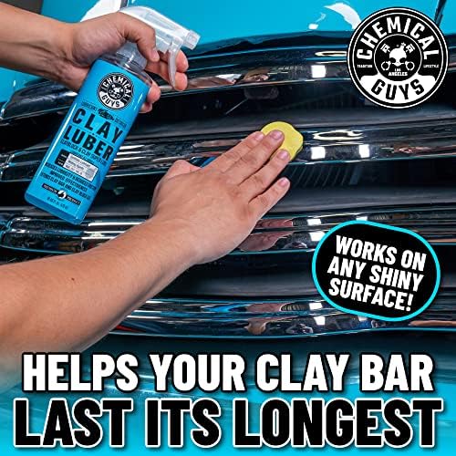 Chemical Guys, OG Clay Bar & Luber Synthetic Lube Kit, Medium Duty, 2-Piece