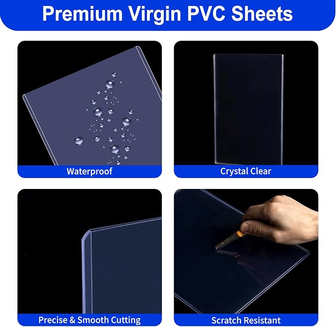 25 Pack 8.5"x11" Document Toploaders - Rigid Hard Sleeves Page Protectors | Protect Certificates, Photos, Artwork and Prints with Rigid Clear Holders, Keeps Documents Flat, Clean and Safe from Damage