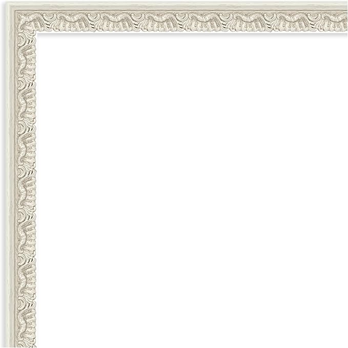 Amanti Art Silver Framed Magnetic Board 22x22 Medium Vision Board for use with Magnets, 100% Metal Sheet to Display Items as Office Decor or for Home Organization in mudroom, Kitchen or Kids Room