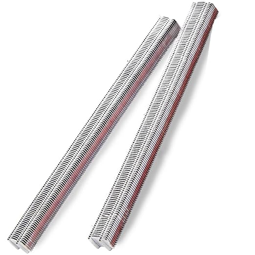 meite Corrugated Fasteners MC1212, 1/2-Inch Crown, 1/2" Length, 10,000 PCS | 25 Gauge Corrugated Staples, W Staples, for Pneumatic Corrugated Tools, for Woodworking Projects