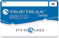 Pyramid TimeTrax 41303 Swipe Cards (26-50) for TTEZ, TTEZEK, PSDLAUBKK, TTPRO, TTMOBILE, FASTTIME 8000 & 9000 Time Clock Systems, 25/Pk