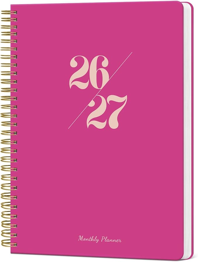 Monthly Planner 2026-2027, 18 Months Calendar, Jul 2026-Dec 2027