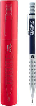 Pentel Smash Drafting Mechanical Pencil (0.5mm) - Special Edition Silver and Navy w/Tube
