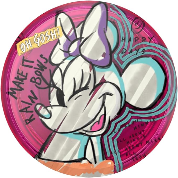 PopSockets Adhesive Phone Grip, Holder, Phone Stand, Disney - Translucent All About Minnie