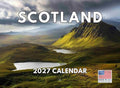 Scotland Calendar 2027 Scottish Gifts Monthly Wall Calender 12 Month