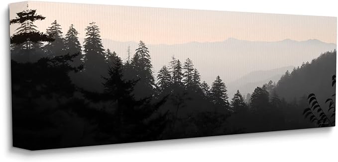 Stupell Industries Woodland Forest Silhouette, 10 x 24 Inch Canvas Wall Art | Stupell Industries · By Lori Deiter · Ready to hang · Nature inspired decor for living room · office · or hallway
