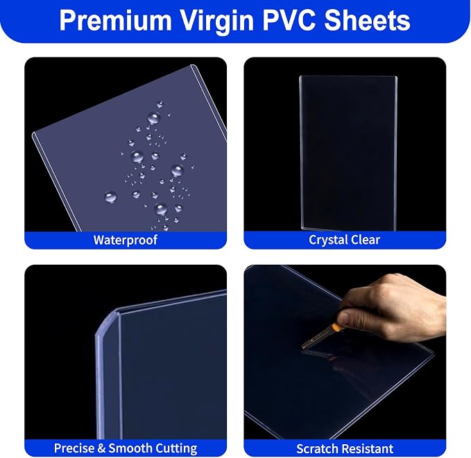 20ct 8.5"x11" Document Toploader - 25Mil Heavy Duty Print Protector Holder | 25Mil Rigid Sleeves Protect Documents, Photos and Prints from Scratches and Bends, Clear Design for Display and Storage