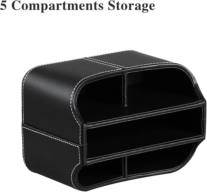 360° Rotatable Remote Control Holder,TV Remote Caddy for Nightstand Table