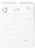 Karto Wall Calendar 2026-2027 8.5x11 in - Flowers | July 2026 to December 2027, Vertical, Boosts Productivity, Easy Monthly Planning
