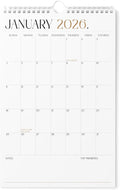 Karto Wall Calendar 2026 11x17 in - Boho