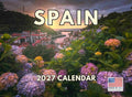 Spain Calendar 2027 Monthly Wall Calender 12 Month
