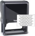 Trodat 4926 Return Address Stamp - Custom Text Stamp - Choose from Many Fonts & 15 Ink Colors!
