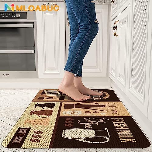 Kitchen Rugs and Mats Set of 2,Floor Mats for Home Kitchen Decor Mat