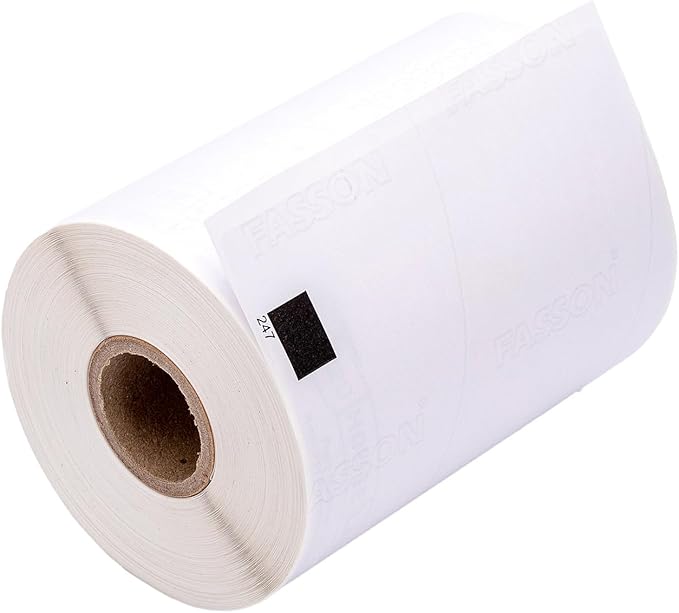 HOUSELABELS Compatible with DK-1247 Replacement Roll for Brother QL Label Printers; 180 Large Shipping Labels; 4.07" x 6.4" (103mm*163mm) - 8 Rolls