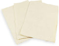 Handmade Lokta Card Stock 5x7 Inch Deckle Edge Paper (25 Sheets) | Kathmandu Valley Co. tree-free cardstock, printing decorative DIY invitations, vintage stationery, made in Nepal