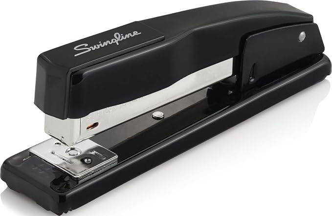 Swingline Commercial Stapler, 20 Sheet Capacity, Jam Free, Metal, Black (44401)