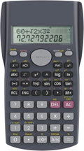 Helect 2-Line Engineering Scientific Calculator, Suitable for School and Business (Black)