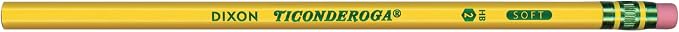 TICONDEROGA Woodcase Pencils 2 Boxes of 96, 192 Pencils Total (13872SP)