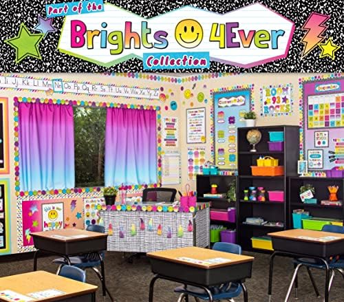 Teacher Created Resources Self-Adhesive Brights 4Ever 2" Bold Block Letters Uppercase (TCR9650)
